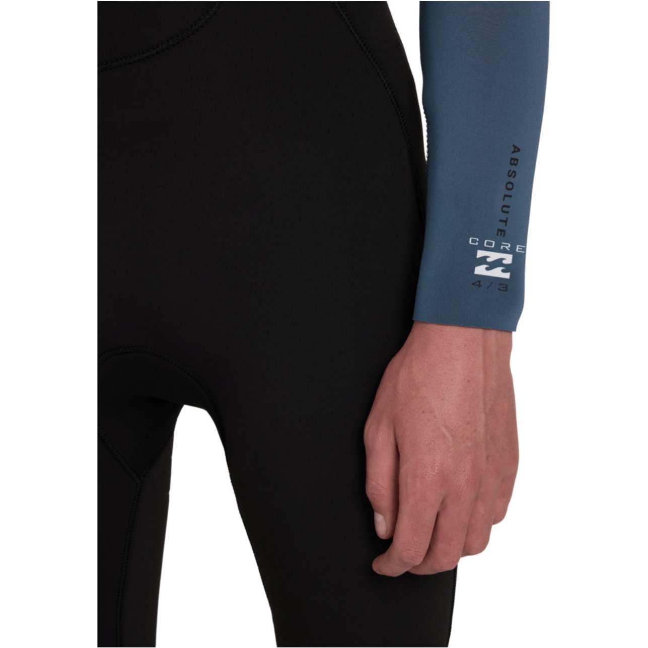 2026 Billabong Mens Absolute Core 4/3mm Back Zip Wetsuit ABYW100288 - Dark Denim